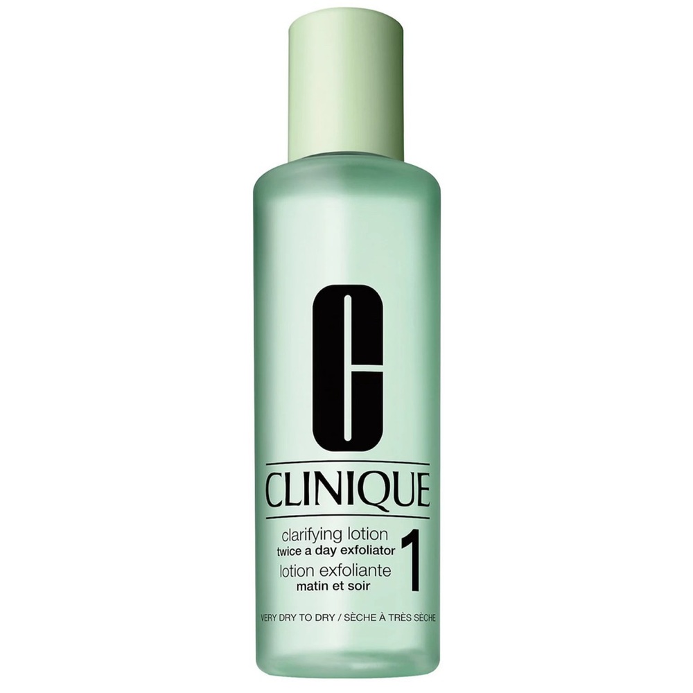 💧Clinique Clarifying Lotion 1 - Twice a Day Exfoliator, 6.7 oz
